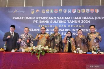 Mega Corpora menegaskan batas saham di Bank Sulteng 26 persen