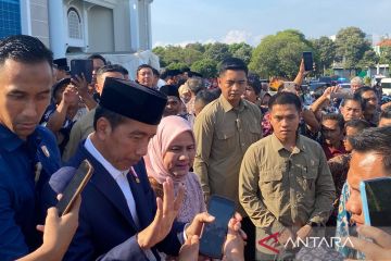 Presiden Jokowi jadi saksi pernikahan putra Khofifah Indar Parawansa