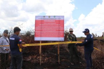 Gakkum KLHK segel 18 lokasi karhutla selama Agustus-September 2024