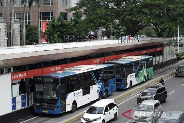 Transjakarta geser lokasi halte Kebon Sirih ke halte temporer