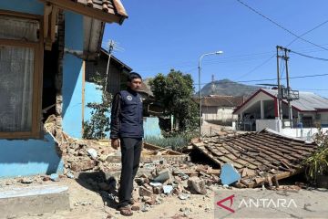 BNPB biayai sewa hunian sementara bagi korban terdampak gempa Bandung