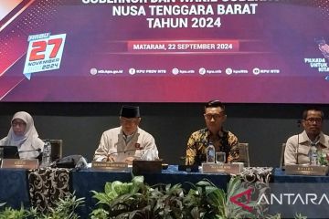 Pilkada NTB 2024 diikuti tiga pasangan calon