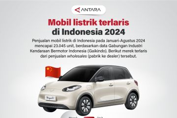 Mobil listrik terlaris di Indonesia 2024