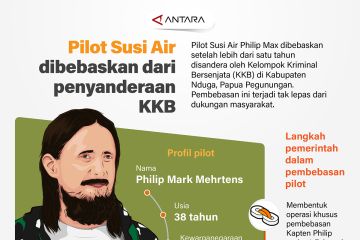 Pilot Susi Air dibebaskan dari penyanderaan KKB