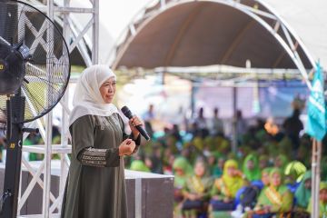 Khofifah lakukan "kick off" Hari Santri Nasional di Pamekasan