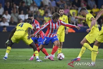 Rayo Vallecano tahan imbang Atletico Madrid 1-1