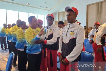 Gubernur Papua lepas 193 atlet Peparnas 2024 ke Jawa Tengah