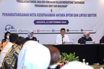 BPOM: Perlu penguatan regulasi dalam inovasi pengembangan pangan dan obat