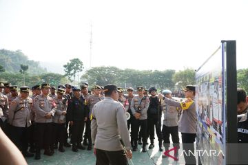 Polisi siapkan 2.500 personel amankan laga Persib vs Persija