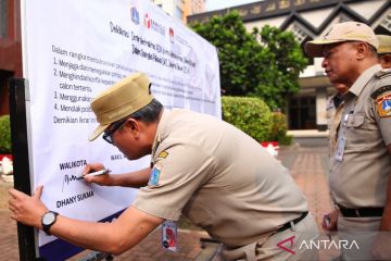 Pemkot Jakpus dan KPU deklarasikan netralitas ASN