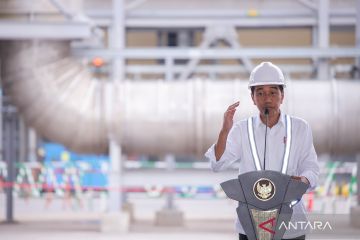 Presiden sebut peresmian smelter AMNT-Freeport bukti adanya hilirisasi