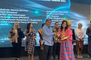 ASDP borong 3 penghargaan media relations dari Serikat Perusahaan Pers