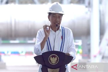 Presiden sebut peresmian smelter AMNT-Freeport bukti adanya hilirisasi