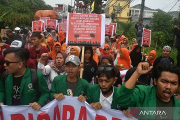 Pengunjuk rasa tuntut pemekaran wilayah menjadi Kabupaten Bogor Barat