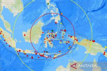 Gempa magnitudo 6,4 Gorontalo tidak berpotensi tsunami