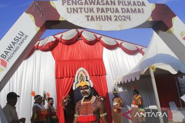 Deklarasi kampanye damai Papua 2024 mewujudkan pilkada yang aman, damai, tanpa politisasi SARA