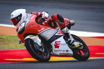 Fadillah Arbi turun sebagai wildcard pada Moto3 Indonesia di Mandalika