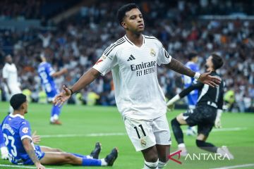 Liga Spanyol: Real Madrid duduki peringkat dua di tabel klasemen, tertinggal satu poin dari Barcelona