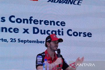 Pecco sebut tak ada kendala dengan ban jelang GP Mandalika