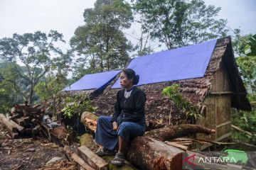 Angin puting beliung terjang perkampungan Suku Badui