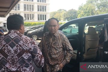 Budi Arie sambangi Kemenko Polhukam rapat soal pembangunan PDN