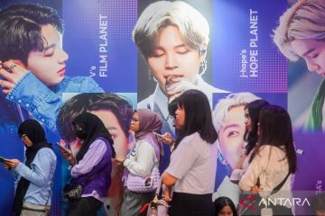 Pameran imersif grup K-pop BTS di Jakarta