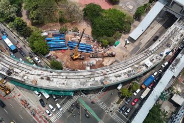 LRT Jakarta Velodrome-Rawamangun uji coba jalur pada 30 September