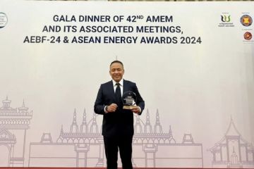 PTPN IV Palmco raih ASEAN Energy Awards 2024 di Laos