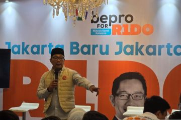 Relawan Prabowo dukung paslon Ridwan Kamil-Suswono di Pilkada DKI