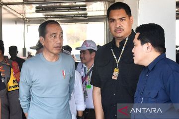 Jokowi apresiasi penyelenggaraan MotoGP di Indonesia