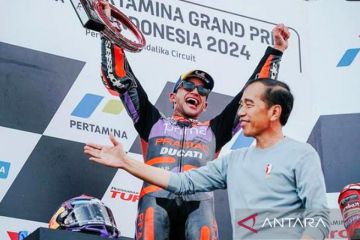 Jokowi: Ajang MotoGP Indonesia di Mandalika tetap berlanjut