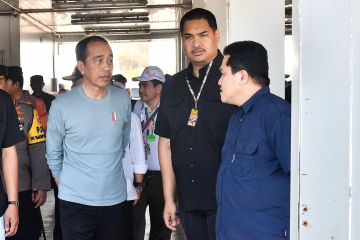 Jokowi apresiasi penyelenggaraan MotoGP di Indonesia