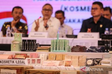 Kemendag dan BPOM sita ribuan kosmetik impor ilegal