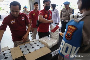 Penyelundupan 12 kg sabu-sabu dari Malaysia berhasil digagalkan di Jateng