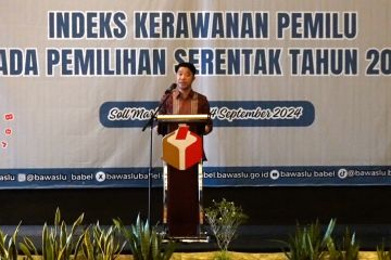 Bawaslu Babel petakan indeks kerawanan Pilkada 2024