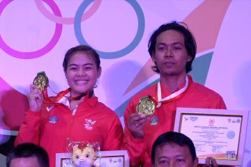 Komang-Sisca raih emas perdana Bali di cabang tenis meja PON