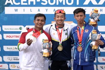 Nopriadi kalah dari 2 pedayung Jabar pada laga final dayung slalom