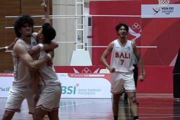 Bali raih kemenangan perdana cabang olahraga basket 5x5 PON XXI