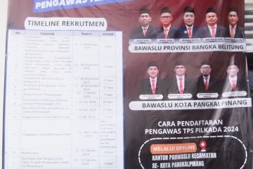 Bawaslu Pangkalpinang paparkan alasan perpanjangan pendaftaran  PTPS