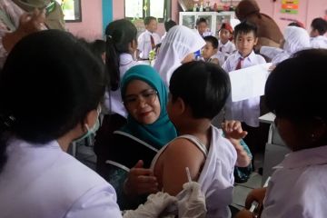 Dinkes Pangkalpinang berikan imunisasi HPV dan MR kepada 8.000 anak