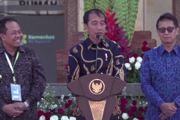 Diresmikan Presiden Jokowi, RS Ngoerah miliki layanan KIA modern