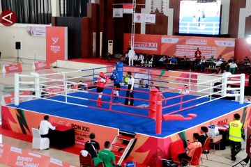 16 atlet muaythai kategori tarung putri masuk semifinal PON XXI