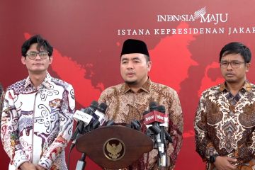 Jajaran KPU RI sambangi Istana, bahas Pilkada dengan Presiden