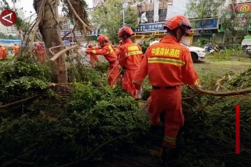 Dampak Topan Yagi berlanjut, China kerahkan respons darurat