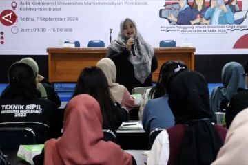 Edukasi dasar jurnalistik ANTARA sasar lima Universitas di Kalbar