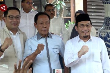 RIdwan Kamil temui Sutiyoso, apa yang mereka diskusikan?