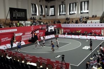 Sulawesi Utara taklukkan Maluku Utara, maju ke semifinal basket 3x3