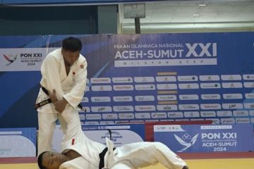 Jawa Timur peroleh medali emas dari cabor judo nomor Nage No Kata