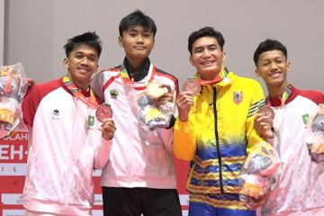 Debut atlet termuda cabor anggar berhasil raih emas pada PON XXI