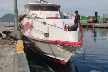 KSOP Ternate beberkan peristiwa kapal cepat yang tabrak dermaga